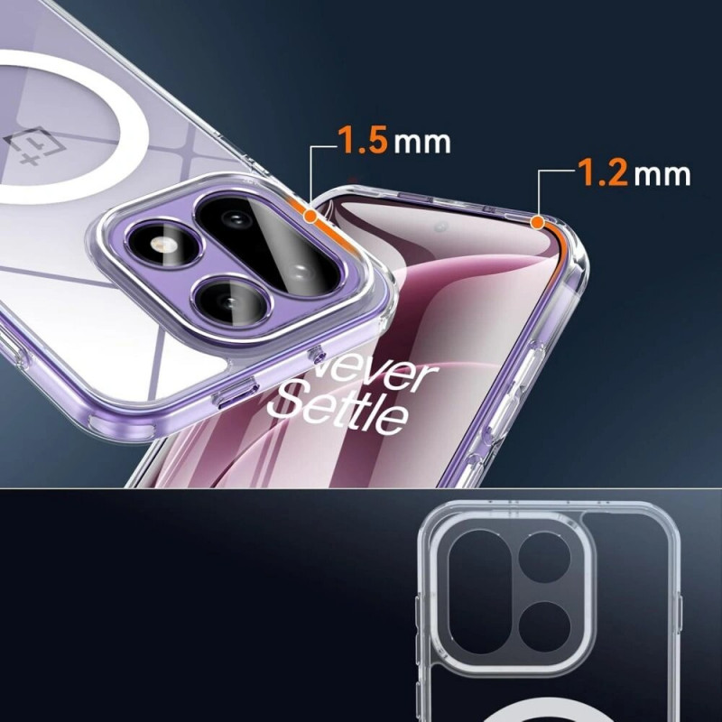 Tech-Protect Flexair Hybrid MagSafe Case OnePlus 15 Clear