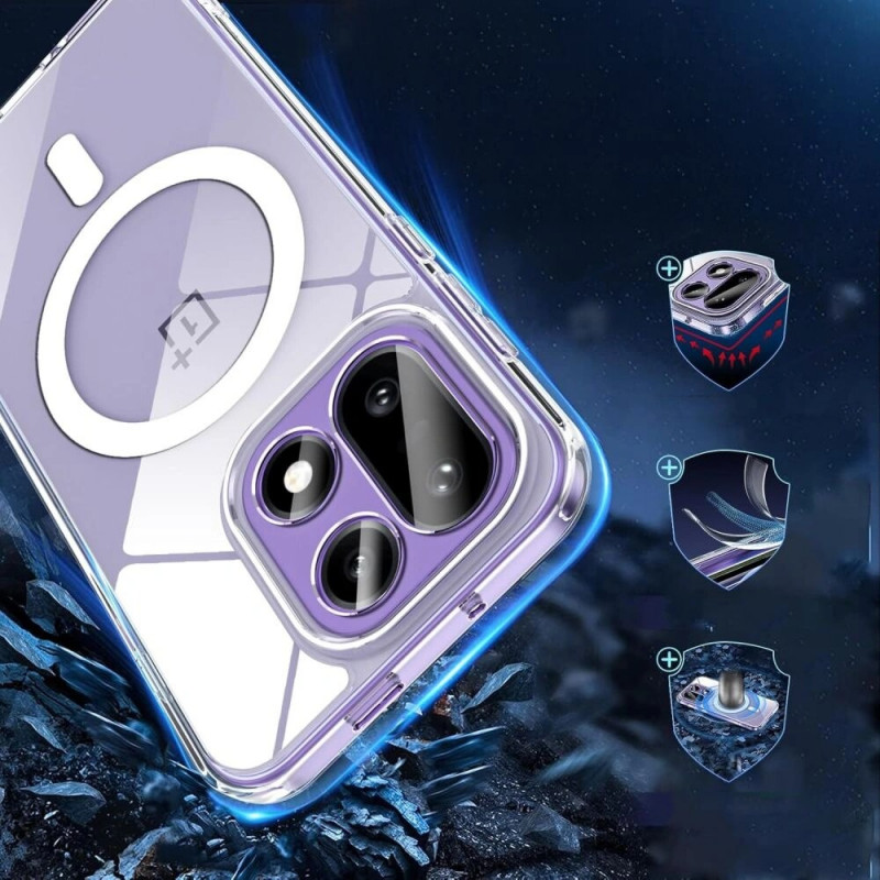 Tech-Protect Flexair Hybrid MagSafe Case OnePlus 15 Clear