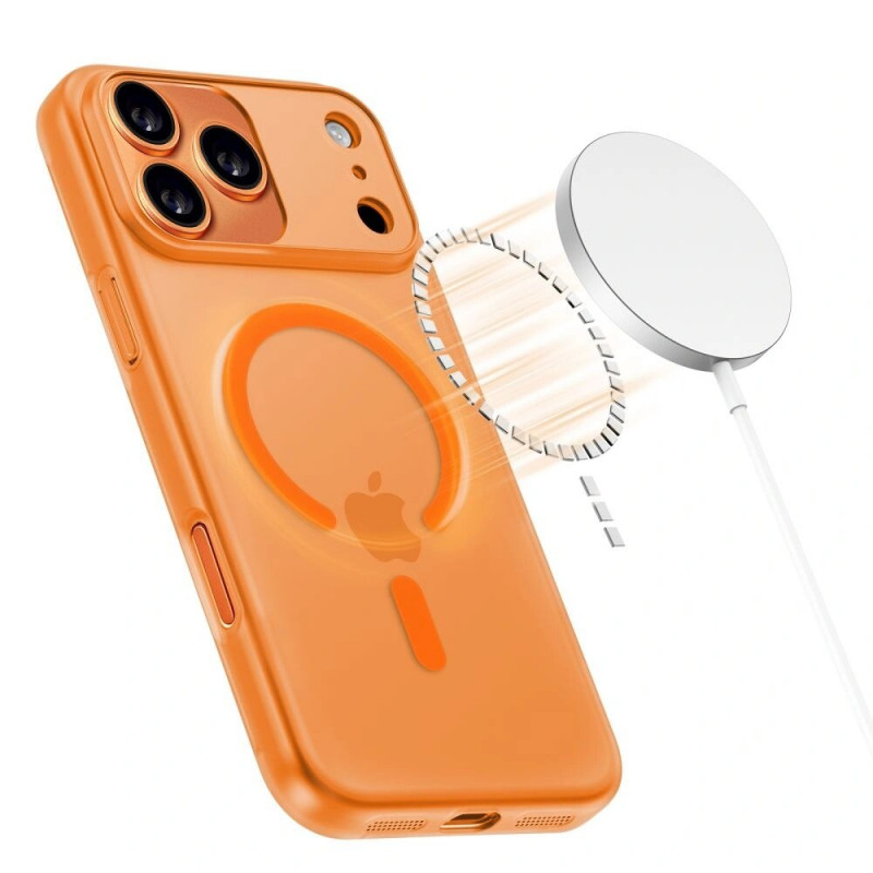 Tech-Protect Magslim MagSafe Case Apple iPhone 17 Pro Matte Cosmic Orange