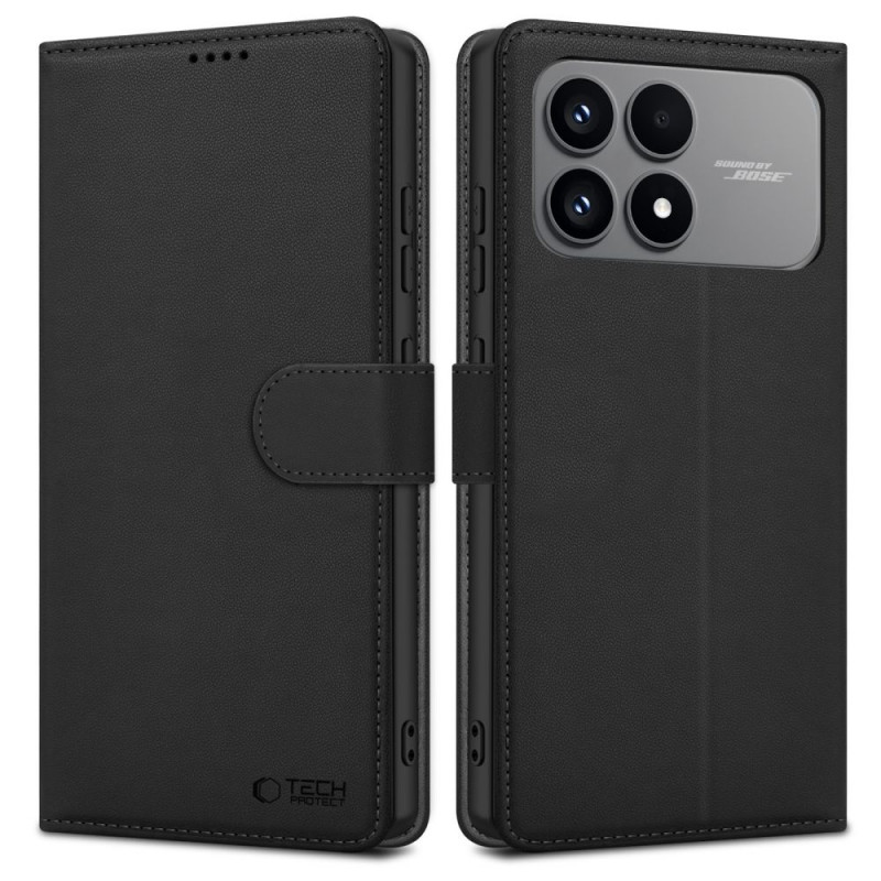 Tech-Protect Wallet Case Xiaomi Poco F8 Pro, Black