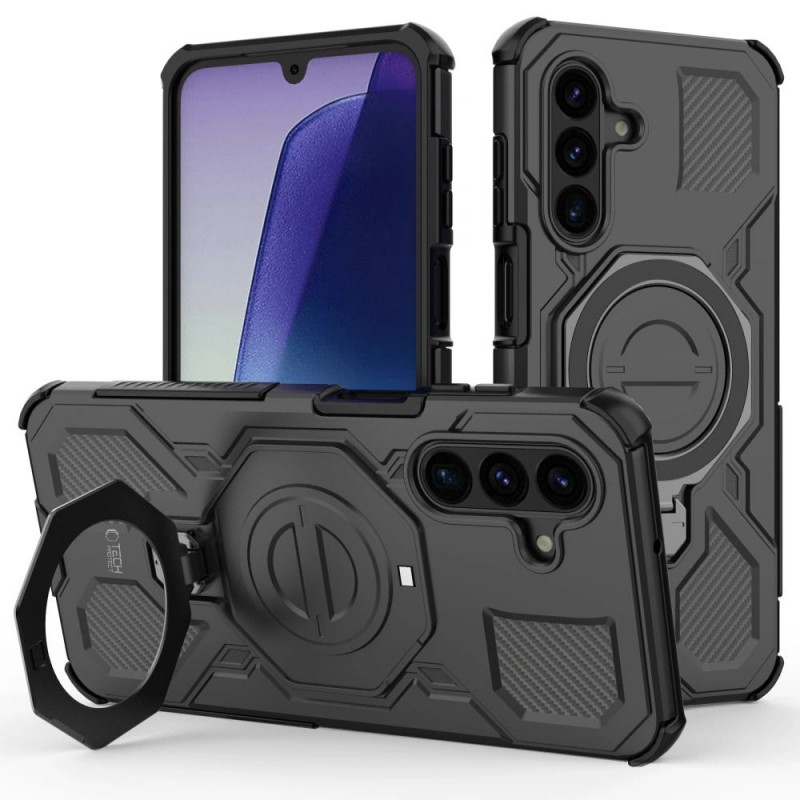 Tech-Protect TacticStand MagSafe Case Samsung Galaxy A17 / A18 4G / 5G Matte Black