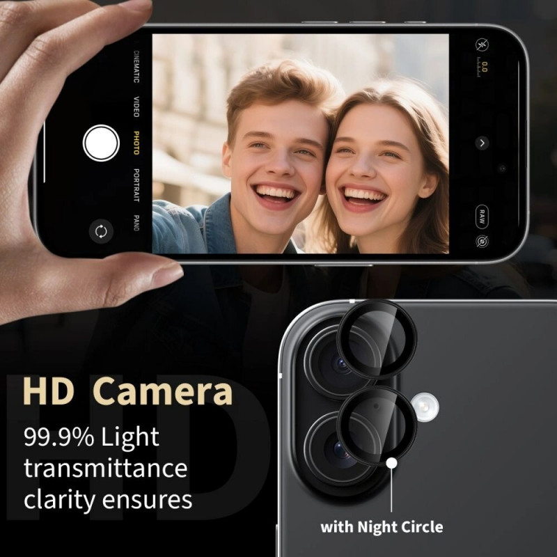 Tech-Protect Camring Fit+ THP5094 Camera Cover Xiaomi Redmi Note 15 Pro 5G / 15 Pro+ 5G / POCO M8 Pro, Black