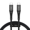 Tech-Protect Ultraboost UB11T USB-C to USB-C Cable PD 240W, 100 cm, Black