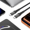 Tech-Protect Ultraboost UB11T USB-C to USB-C Cable PD 240W, 100 cm, Black