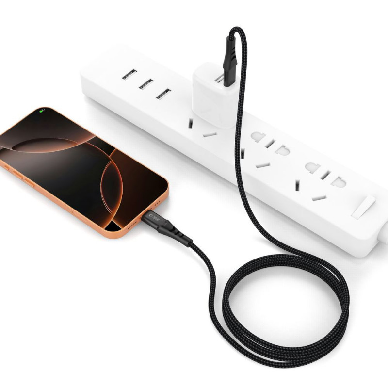 Tech-Protect Ultraboost UB11T USB-C to USB-C Cable PD 240W, 200 cm, Black