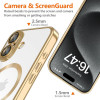 Tech-Protect MagFlex MagSafe Case THP3927 Apple iPhone 17e / 16e, Shiny Gold