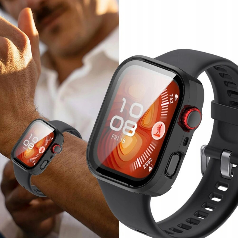 Tech-Protect Defense Case for Huawei Watch Fit 4, Clear