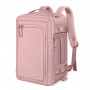 Tech-Protect Defender S50 Ryanair & Wizzair Travel Laptop Cabin Backpack, 20 L, 40x20x25 cm, Dusty Pink