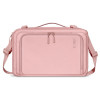 Tech-Protect Defender S50 Ryanair & Wizzair Travel Laptop Cabin Backpack, 20 L, 40x20x25 cm, Dusty Pink