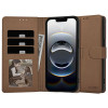 Tech-Protect Wallet Case for Apple iPhone 17e / 16e, Brown