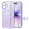 Tech-Protect MagPeak MagSafe CC Case for Apple iPhone 17, Matte Lavender