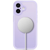 Tech-Protect MagPeak MagSafe CC Case for Apple iPhone 17, Matte Lavender