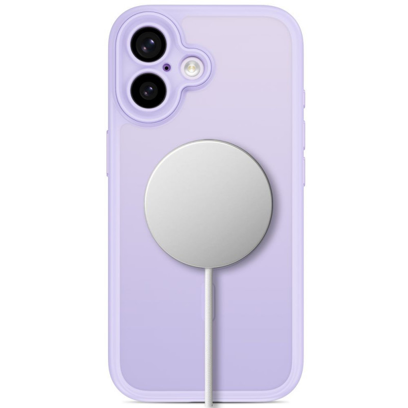 Tech-Protect MagPeak MagSafe CC Case for Apple iPhone 17, Matte Lavender
