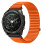 Tech-Protect NylonLoop Garmin Fenix 5X / 5X Plus / 6X / 6X Pro / 7X / 8 / 8 Pro / 9 / 9 Pro Watch Strap (51 mm), Signal Orange
