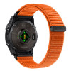 Tech-Protect NylonLoop Garmin Fenix 5X / 5X Plus / 6X / 6X Pro / 7X / 8 / 8 Pro / 9 / 9 Pro Watch Strap (51 mm), Signal Orange