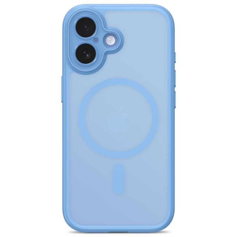 Tech-Protect MagPeak MagSafe CC Case for Apple iPhone 17, Matte Mist Blue