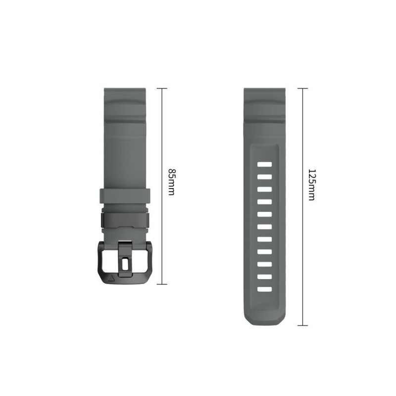 Tech-Protect Motion Garmin Fenix 5X / 5X Plus / 6X / 6X Pro / 7X / 8 / 8 Pro / 9 / 9 Pro Watch Strap (47 mm), Storm Grey