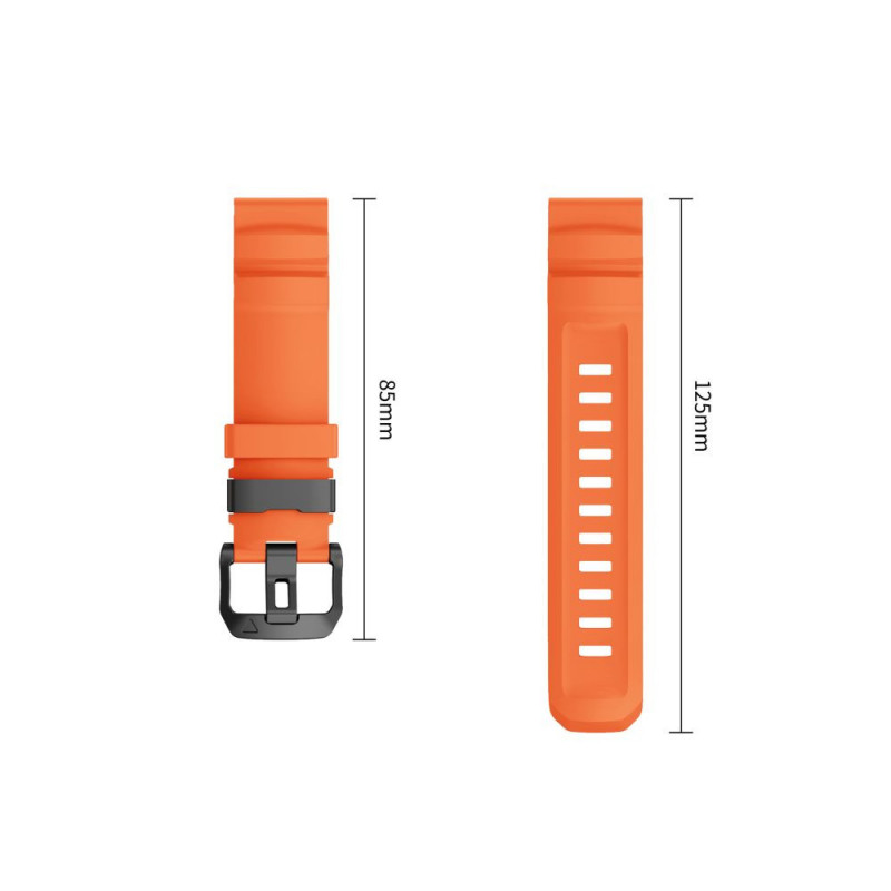 Tech-Protect Motion Garmin Fenix 5X / 5X Plus / 6X / 6X Pro / 7X / 8 / 8 Pro / 9 / 9 Pro Watch Strap (47 mm), Signal Orange