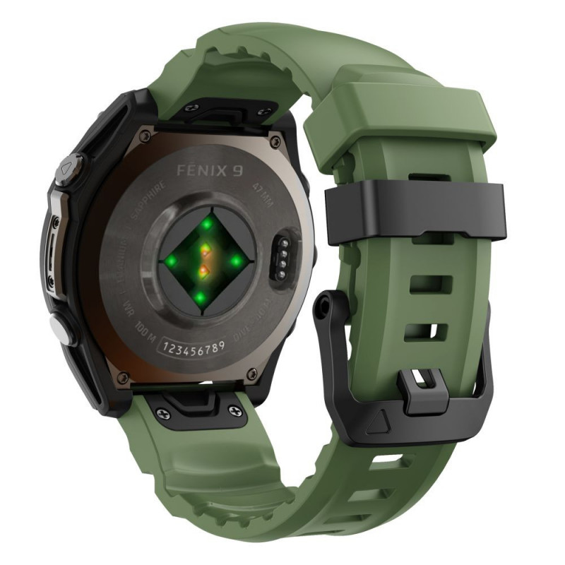 Tech-Protect Motion Garmin Fenix 5X / 5X Plus / 6X / 6X Pro / 7X / 8 / 8 Pro / 9 / 9 Pro Watch Strap (47 mm), Military Green