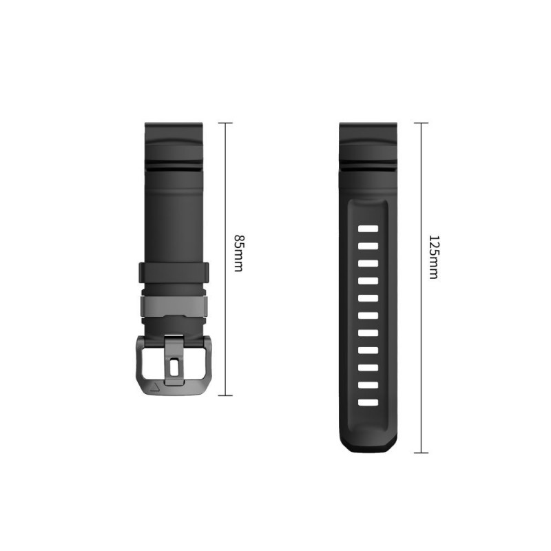 Tech-Protect Motion Garmin Fenix 5X / 5X Plus / 6X / 6X Pro / 7X / 8 / 8 Pro / 9 / 9 Pro Watch Strap (51 mm), Black