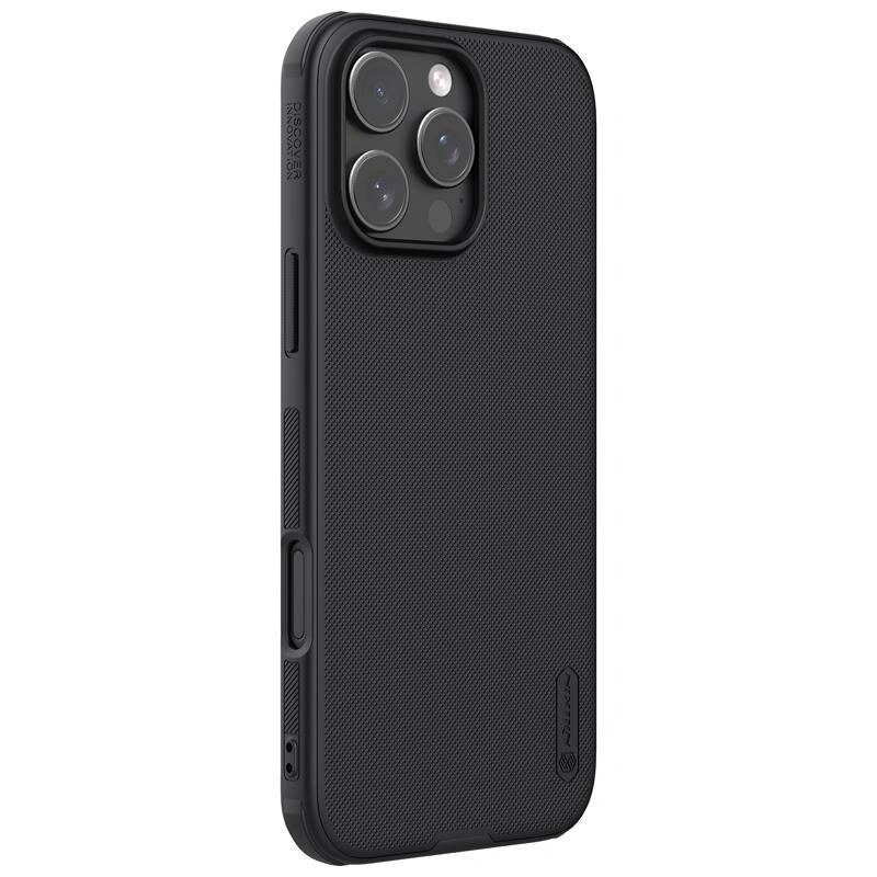 Nillkin Super Frosted Shield Pro Case for Apple iPhone 16 Pro, Black