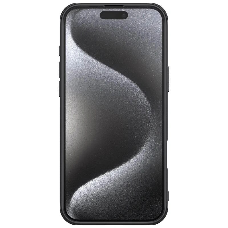 Nillkin Super Frosted Shield Pro Case for Apple iPhone 16 Pro, Black