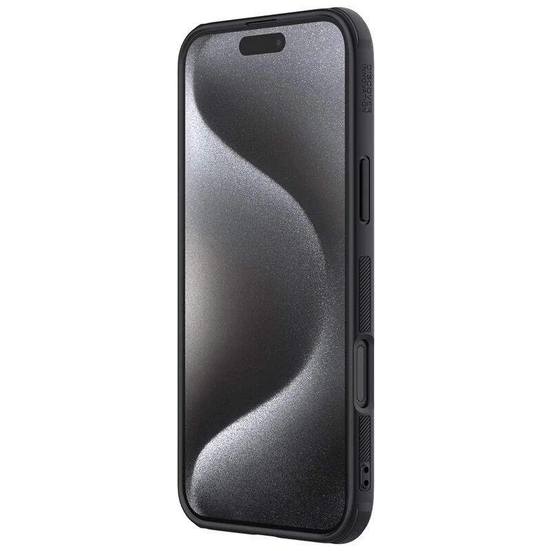 Nillkin Super Frosted Shield Pro Case for Apple iPhone 16 Pro, Black