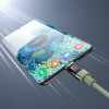 Choetech XCC-1068 PD 60W USB-C to USB-C Cable with Display, 1.2 m, Green