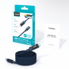 Choetech XCC-1068 PD 60W USB-C to USB-C Cable with Display, 1.2 m, Blue