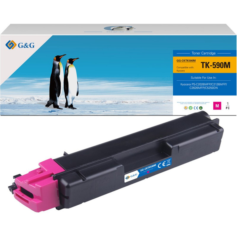 G&G compatible toner for Kyocera TK590M / 1T02KVBNL0 (14434)