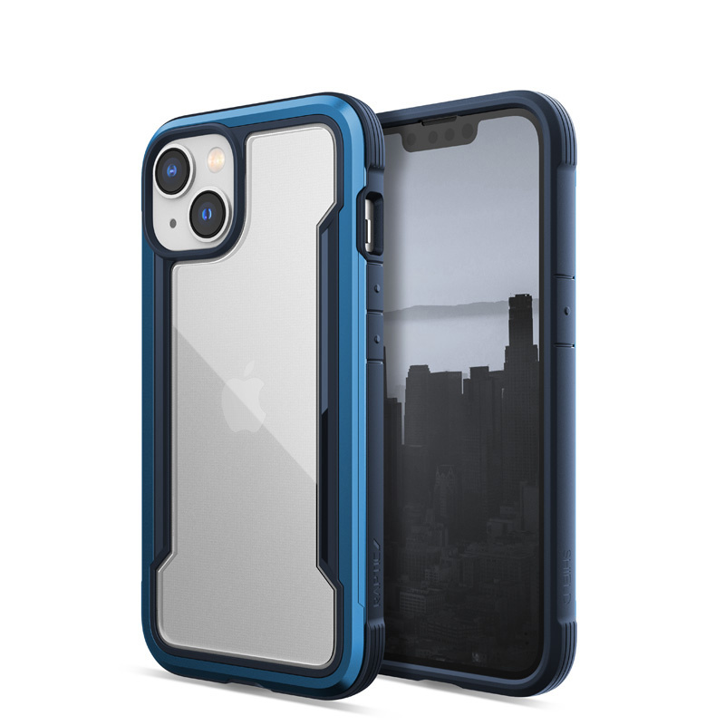 X-Doria Raptic Shield case for Apple iPhone 14, Marine Blue