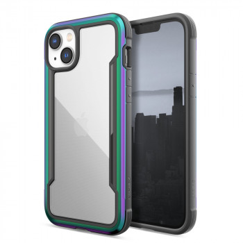 X-Doria Raptic Shield case for Apple iPhone 14 Plus / 15 Plus, Iridescent