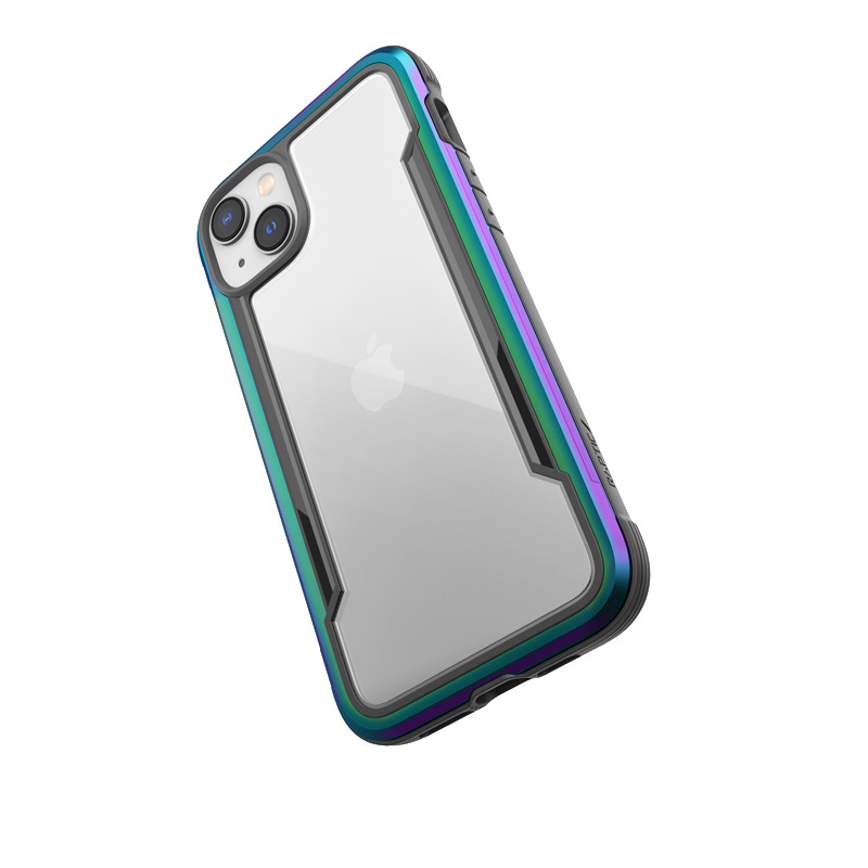 X-Doria Raptic Shield case for Apple iPhone 14 Plus / 15 Plus, Iridescent