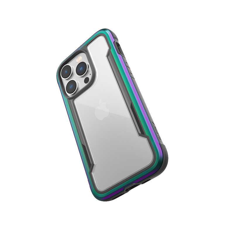 X-Doria Raptic Shield case for Apple iPhone 14 Pro, Iridescent