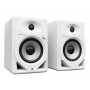 Pioneer DJ DM-50D-W active monitor speaker, 5 inch, 25 W (2 pcs), white