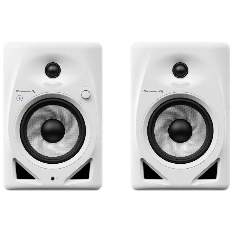 Pioneer DJ DM-50D-BT-W active monitor speaker, 3.4 inch, 25 W (1 pair), white