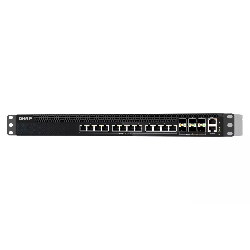 QNAP QSW-M5218-6F12T managed L3 network switch, 10G Ethernet, 1U rack