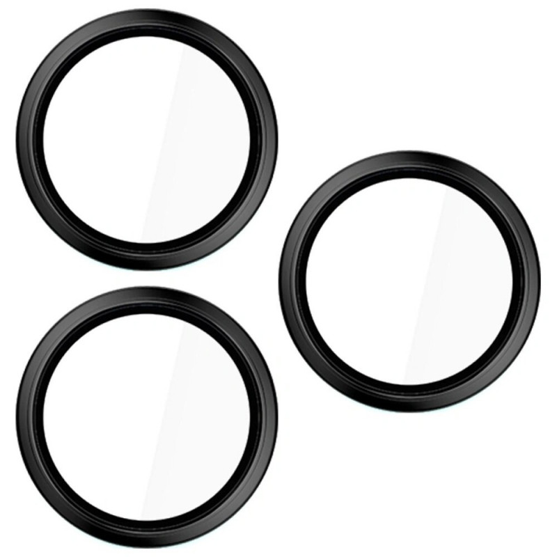 3MK HARDY Lens Protection Pro camera lens glass for Apple iPhone 17 Pro / 17 Pro Max, black