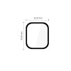 Tech-Protect Glass Flex+ Huawei Watch Fit 5 Pro Hybrid Glass, Black (2 pcs)
