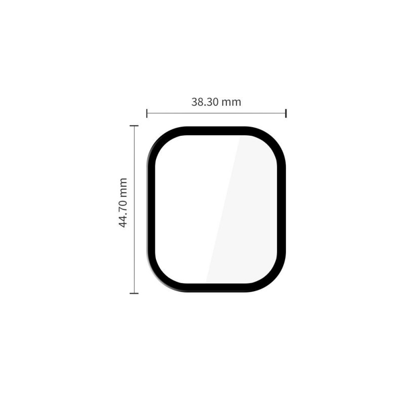 Tech-Protect Glass Flex+ Xiaomi Redmi Watch 6 Hybrid Glass, Black (2 pcs)