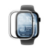 AmazingThing Radix FullGuard Glass Screen Protector with Case for Apple Watch Series 11 46 mm, Clear