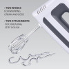 MAESTRO MR-502 Hand Mixer, 500 W, White/Black