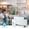 Nedis SmartLife HTCO50WTW Electric Heater, 2000 W, White