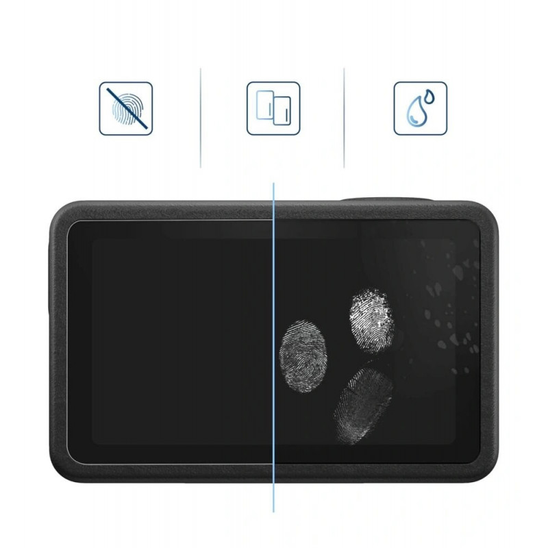 Tech-Protect Glass Fit+ Tempered Glass for DJI Osmo Action 5 Pro, Clear (2 pcs)