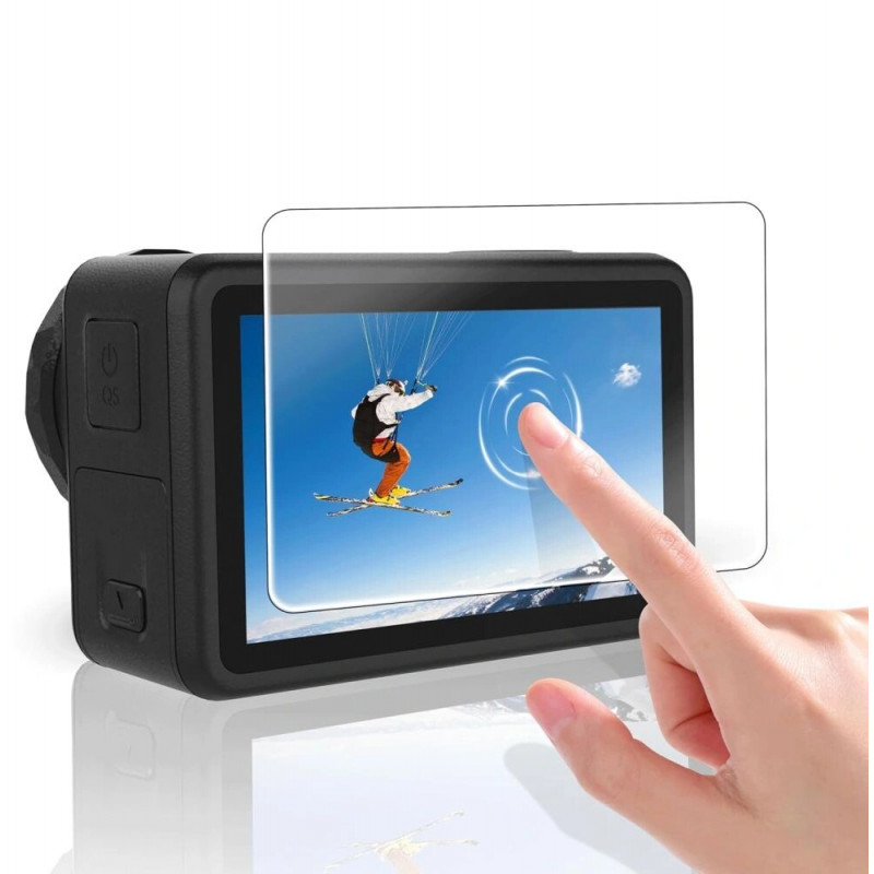 Tech-Protect Glass Fit+ Tempered Glass for DJI Osmo Action 5 Pro, Clear (2 pcs)