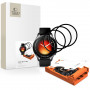 Tech-Protect Easy Set Flex+ Hybrid Glass for Xiaomi Watch 5 (3 pcs), Black