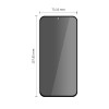 Tech-Protect Quick Set Spy+ Privacy Tempered Glass Samsung Galaxy S26 FE (2 pcs)