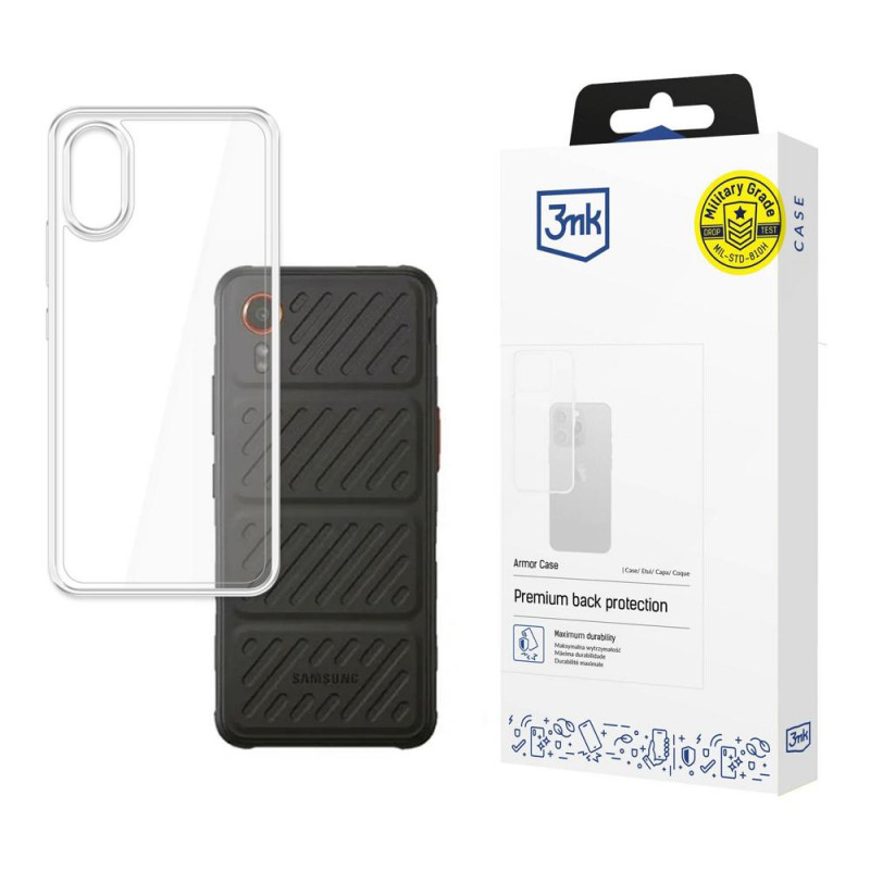 3MK Armor Case for Samsung Galaxy XCover 7, Transparent