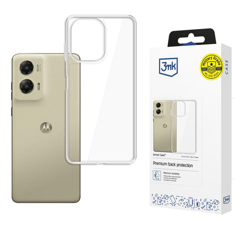 3MK Armor Case smartphone case for Motorola Moto G Stylus 2024, transparent