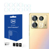 3MK Lens Protection hybrid glass camera lens protector for Infinix Note 40 (4 pcs), transparent